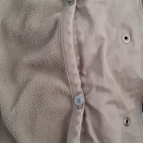 La Chapelle Sport Hunter Green Jacket Zipper Snap Front Removable Lining Size 36 - Picture 8 of 8